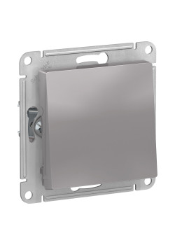 ATLASDESIGN AQUA 1-клавишный ПЕРЕКЛЮЧАТЕЛЬ, IP44, сх.6, 10АХ, механизм, АЛЮМИНИЙ
