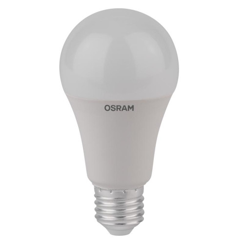 Лампа светодиодная LED Star Classic A 150 13W/827 13Вт грушевидная матовая 2700К тепл. бел. E27 1521лм 220-240В пластик. OSRAM 4058075056985 Лампа светодиодная LED Star Classic A 150 13W/827 13Вт грушевидная матовая 2700К тепл. бел. E27 1521лм 220-240В пластик. OSRAM 4058075056985