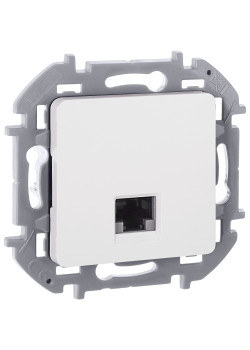 INSPIRIA Розетка компьютерная RJ45 категория 6 UTP белый