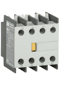 Приставка ПКИ-31 дополнительные контакты 3NO+1NC IEK