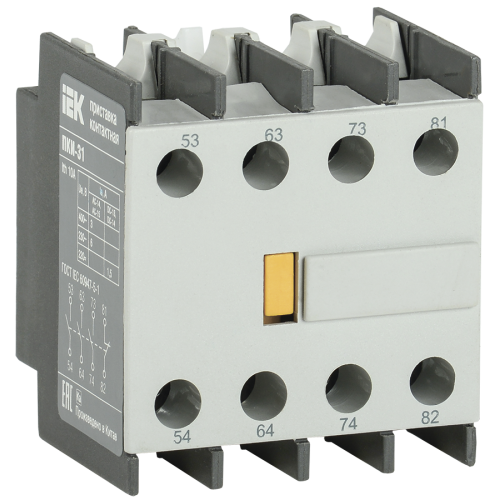 Приставка ПКИ-31 дополнительные контакты 3NO+1NC IEK
