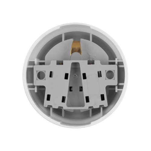 Розетка 2П+З открытой установки IP20 16А белая 