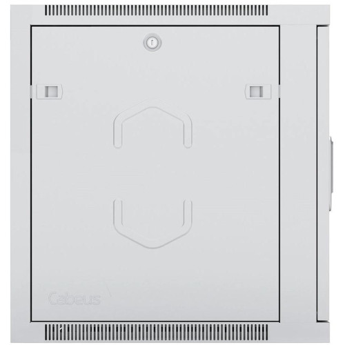 Шкаф коммутационный Cabeus (SH-05F-12U60/60-R) настенный 12U 600x600мм пер.дв.стекл 50кг RAL 7035 550мм 220град. 635мм IP20 сталь Шкаф коммутационный Cabeus (SH-05F-12U60/60-R) настенный 12U 600x600мм пер.дв.стекл 50кг RAL 7035 550мм 220град. 635мм IP20 сталь