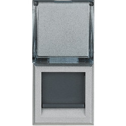 Розетка Axolute RJ45 FTP Cat. 6, чёрный