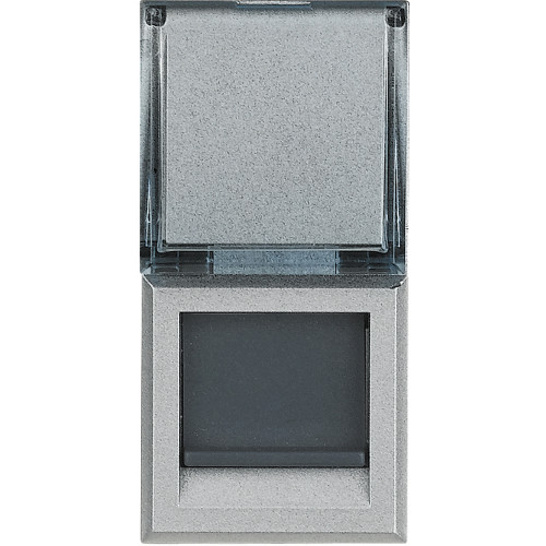 Розетка Axolute RJ45 FTP Cat. 6, чёрный