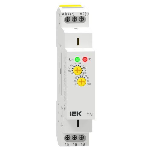 Реле задержки включения TN 1 контакт 24-240В AC/DC IEK Реле задержки включения TN 1 контакт 24-240В AC/DC IEK