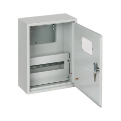 Корпус металлический  ЩУРН-1/12, 400х300х145 мм, IP31, RAL7035 светло-серый LITE