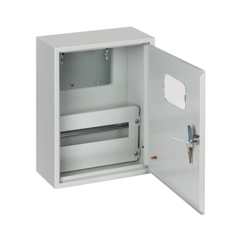 Корпус металлический  ЩУРН-1/12, 400х300х145 мм, IP31, RAL7035 светло-серый LITE