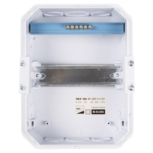 Бокс модульный встраив. PDB/R 1006 WH (ЩРВ-П- 6) IP41 пластик. Pro JazzWay 5071735