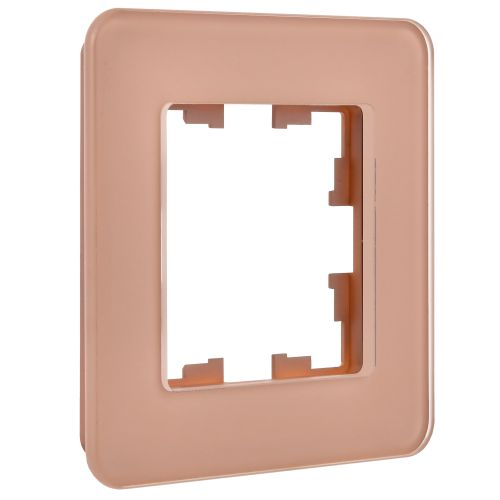 BRITE Рамка 1-местная РУ-1-2-Бр стекло дымчатый RE IEK BRITE Рамка 1-местная РУ-1-2-Бр стекло дымчатый RE IEK