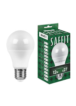 Лампа светодиодная SAFFIT SBA6012 Шар E27 12W 230V 2700K