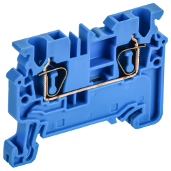 ARMAFIX Клемма пружинная CX2.5 BU 2,5мм2 проходная синяя IEK