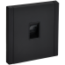 FORTE&PIANO Розетка компьютерная RJ45 кат.5E FP132M металл черный IEK FORTE&PIANO Розетка компьютерная RJ45 кат.5E FP132M металл черный IEK