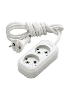 Удлинитель 2х7м без заземл. 10А IP20 Makel MGP107