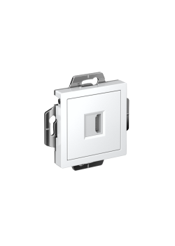 ATLASDESIGN РОЗЕТКА HDMI, механизм, БЕЛЫЙ