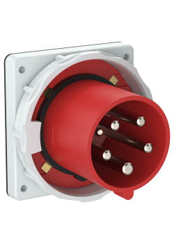 Вилка встраиваемая ССИ-3352 63А-6ч 380В 3P+PE+N IP67 IEK