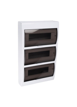 Бокс модульный накладной PDB/W 1036 WH (ЩРН-П-36) IP41 пластик. Pro JazzWay 5071704