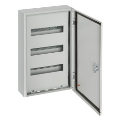 Корпус металлический ЩРН-36, 540х330х120 мм, IP54, RAL7035 светло-серый LITE