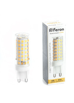 Лампа светодиодная Feron LB-434 G9 9W 175-265V 2700K