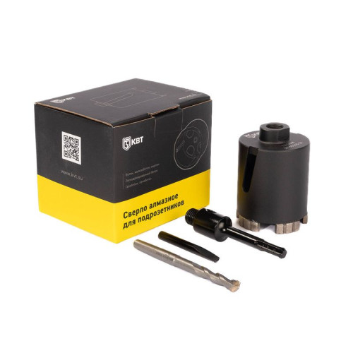 Коронка SF-68/65 5T с адаптером SDS-Plus ПРОФИ КВТ 102560 Коронка SF-68/65 5T с адаптером SDS-Plus ПРОФИ КВТ 102560