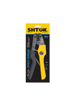 Пресс-клещи ПК-23+ матрица профиль клиновидный 0.5-10.0кв.мм (03707) SHTOK 376214