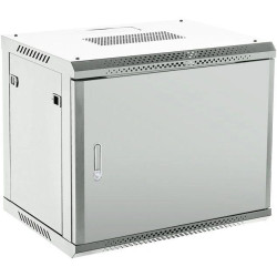 Шкаф коммутационный Rexant (04-1266-121) настенный 12U 600x600мм пер.дв.металл серый 230град. металл
