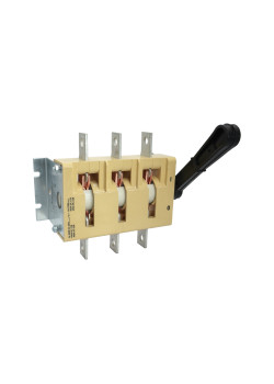 ВР32-37 А 30220-00 УХЛ3, 400А, несъёмная боковая рукоятка, 3-х полюсный на одно направление, IP00, выключатель-разъединитель  (ЭТ)