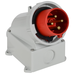 Вилка стационарная ССИ-5242 32А-6ч/380В 3P+PE IP67 IEK