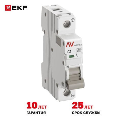 AV-6 DC 1P 1A (C) 6kA EKF AVERES AV-6 DC 1P 1A (C) 6kA EKF AVERES