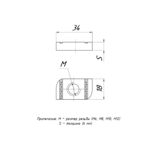 STRUT-гайка М10 HDZ EKF STRUT-гайка М10 HDZ EKF