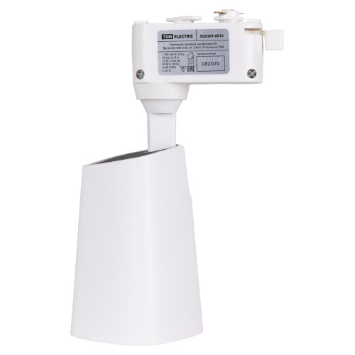 Светильник трековый однофазный LED TRL-02-025-WW 25 Вт, 24°, 3000 К, 90 Ra, белый, TDM Светильник трековый однофазный LED TRL-02-025-WW 25 Вт, 24°, 3000 К, 90 Ra, белый, TDM