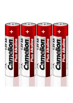 Элемент питания алкалиновый AA/LR6 1.5В Plus Alkaline LR6-SP4 (уп.4шт) Camelion 12554