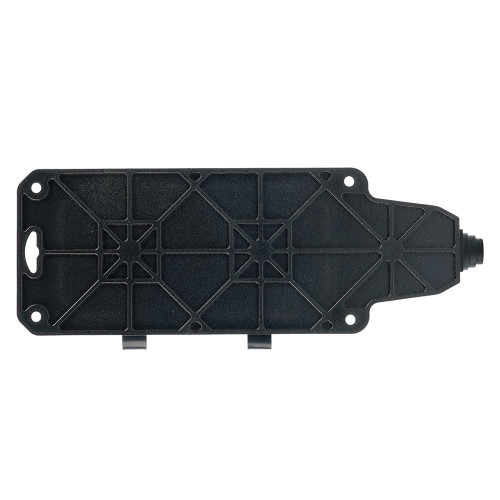 Розетка переносная 2-местная c/з STEKKER,RST16-2-44, 250В, 16А, IP44, черный