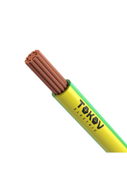 Провод TOKOV ELECTRIC ПуГВнг(А)-LS 1х0.75 (бухта) Ж/З 450/750В (м) 000011493