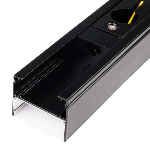 Светильник светодиодный PSO-02L 16Вт 4000К IP40 255х255х42мм BLACK ДПО/ДСО L-образ. для реечных потолков (универс. монтаж: накладной/подвесной) черн. Pro+ JazzWay 5069008