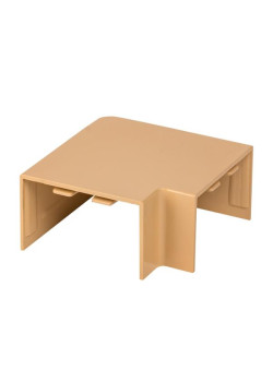 Поворот 90 гр. (40x25) (4 шт) свет. дерево EKF-Plast
