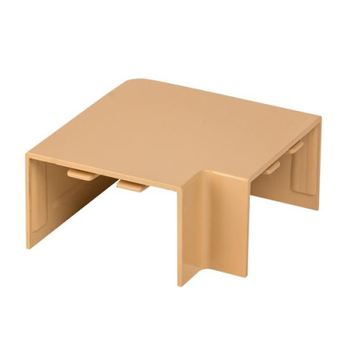 Поворот 90 гр. (40x25) (4 шт) свет. дерево EKF-Plast