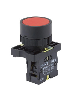 Кнопка управления NP2-EA42 1НЗ IP40 без подсветки красн. (R) CHINT 574089