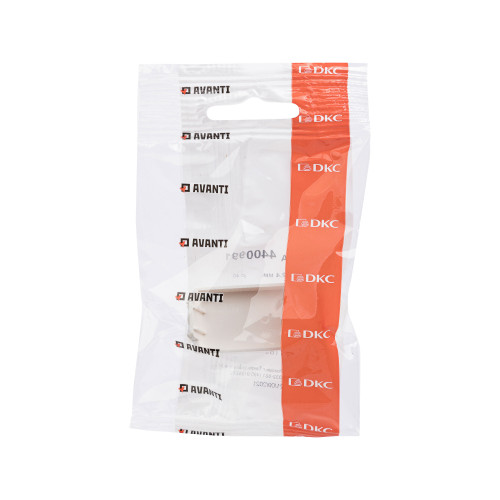Заглушка модульная, Avanti, белое облако, 1 модуль Заглушка модульная, Avanti, белое облако, 1 модуль