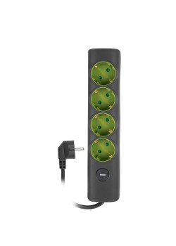 Удлинитель 4х5м с заземл. с выкл. сер. ET-04-500G JAZZway 5051898