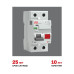 ВДТ DV 2P 80А 300мА тип AC эл-мех 10kA AVERES EKF ВДТ DV 2P 80А 300мА тип AC эл-мех 10kA AVERES EKF