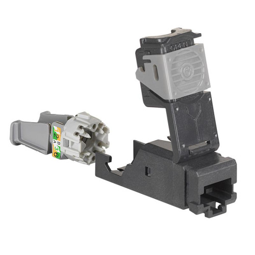 Коннектор 6хRJ45 кат.5Е UTP LCS3 Leg 033753 Коннектор 6хRJ45 кат.5Е UTP LCS3 Leg 033753