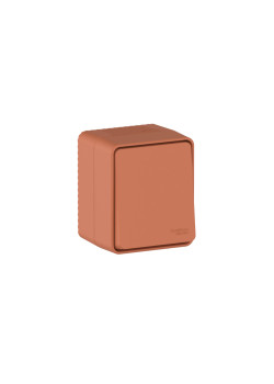 ATLASDESIGN PROFI IP54 О/У 1-клавишный ПЕРЕКЛЮЧАТЕЛЬ, сх.6, 10АХ, ТЕРРАКОТОВЫЙ