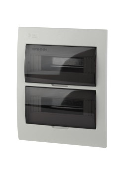 Бокс ЩРВ-П-24 мод. встраив. пластик IP41 SIMPLE NO-box_simple-plastic_24_flush ЭРА Б0041516