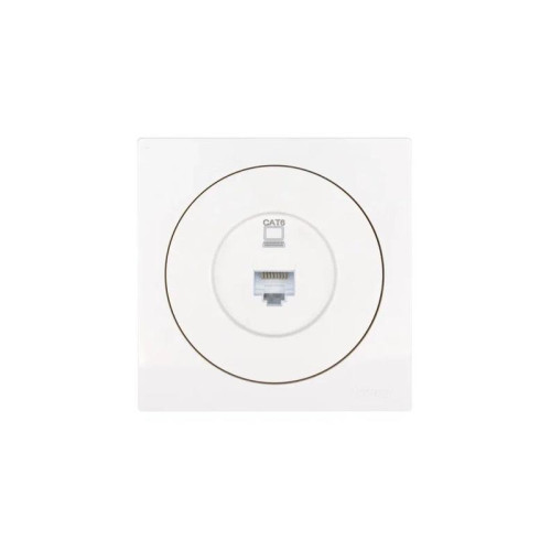 Розетка компьютерная СП OSEN RJ45 кат.6 механизм бел. LEZARD 743-0288-140 Розетка компьютерная СП OSEN RJ45 кат.6 механизм бел. LEZARD 743-0288-140