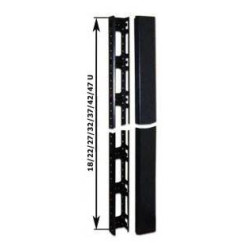 Кабельный органайзер вертикальный Lanmaster TWT-CBB-ORG42U односторонний 42U