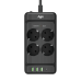 AGNI TP-FS4U4E-PD-2m-black