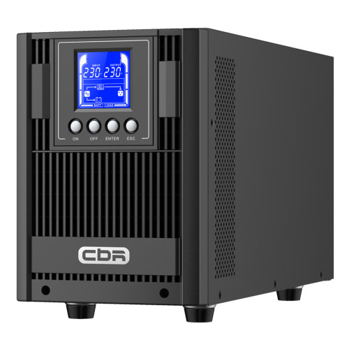 ИБП CBR ESSENCE ESN-2000C Online 2000 VA / 2000 W, Tower, 6 x C13, LCD, HID-USB, RS232, EPO, SNMP slot/ UPS CBR Online Tower