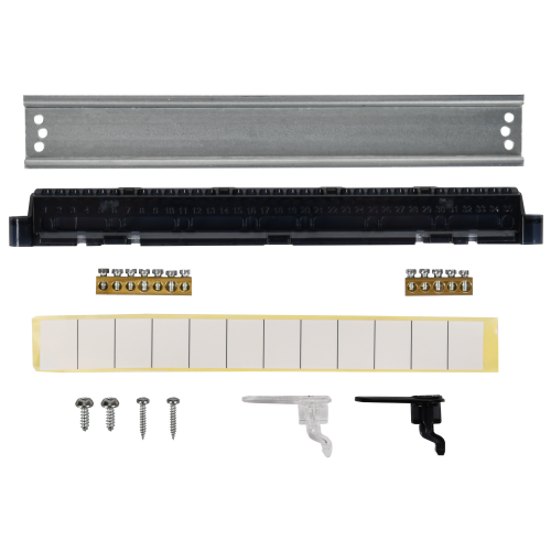 UNION Compact Корпус пластиковый ЩРН-П-12 IP41 черная прозрачная дверь IEK