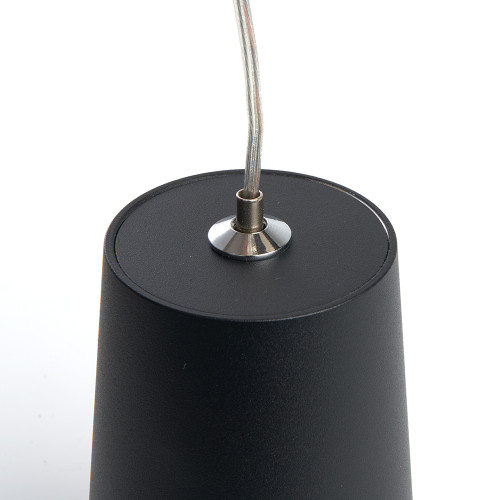 Светильник потолочный Feron ML1858 Barrel BELL levitation на подвесе1,7 м ,MR16 35W 230V, черный Светильник потолочный Feron ML1858 Barrel BELL levitation на подвесе1,7 м ,MR16 35W 230V, черный